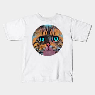 Chubby mycat, revolution for cats Kids T-Shirt